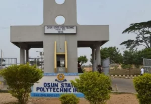 Osun State Polytechnic cut off mark