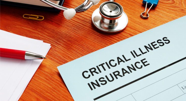 A text display of critical illness insurance