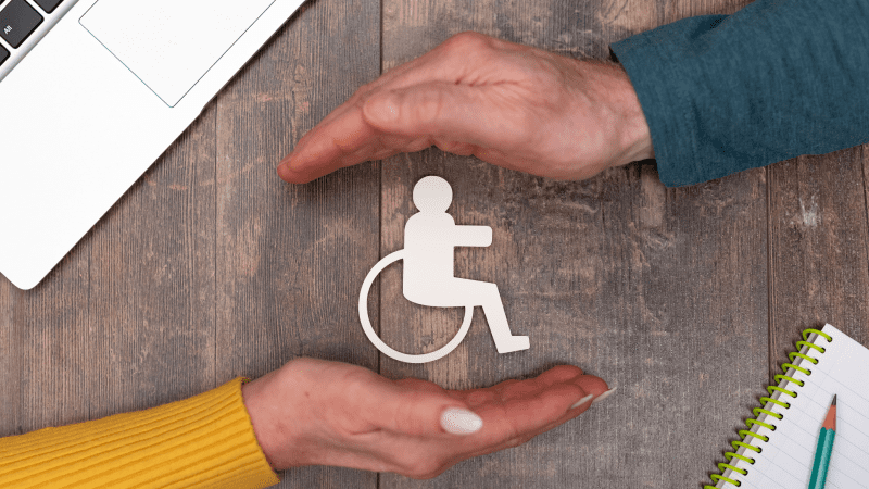 An image showing disability insurance