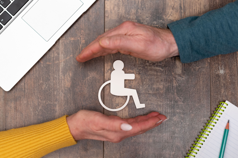 An image showing disability insurance