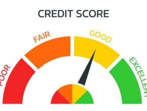image of a credit score movement
